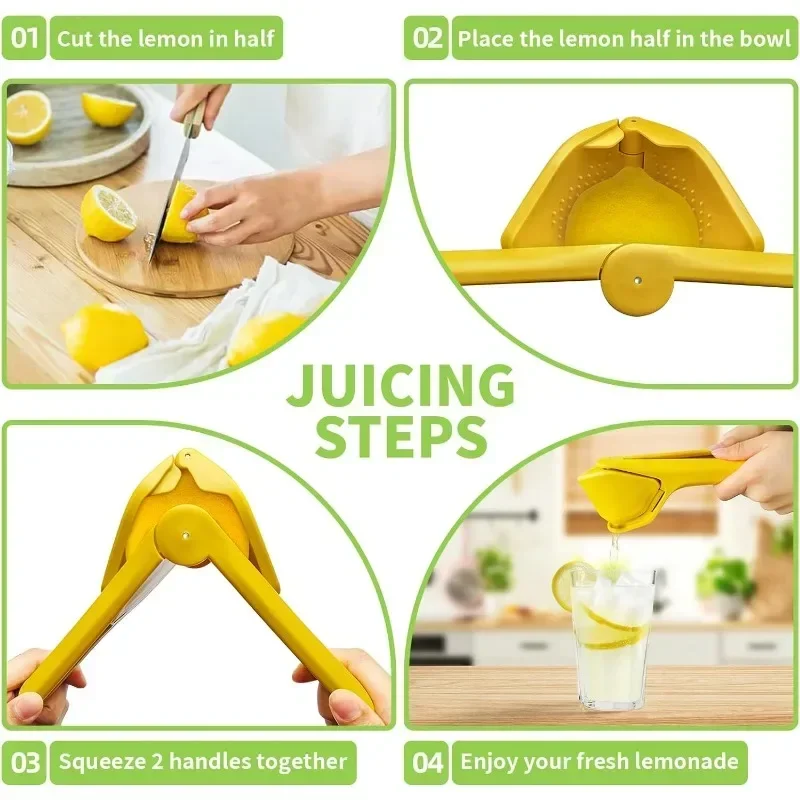 Citrus Juicer Bar - Neue Küchenhelfer Zitronenpresse Manuelle Zitronenfrucht Einfach