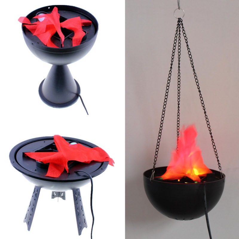 Home Bar Accessories - 3D Flammeneffekt-Lampe, Simulierter Kamin, Elektrisches Flammenlicht,