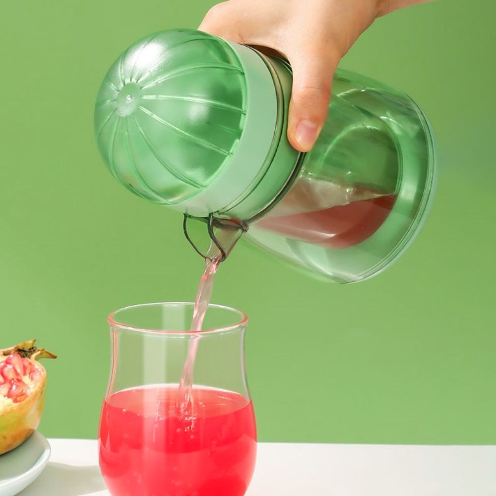 Citrus Juicer Bar - Küchenhelfer Handpresse Granatapfelsaftpresse mit Filter Arbeitssparende