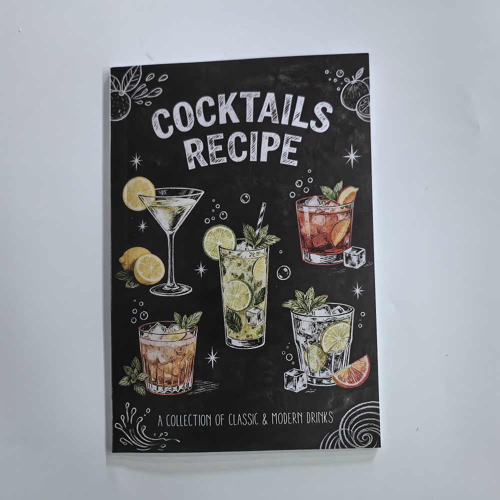 Cocktail Recipe Book - Cocktail-Rezeptbuch: Eine Sammlung klassischer und moderner