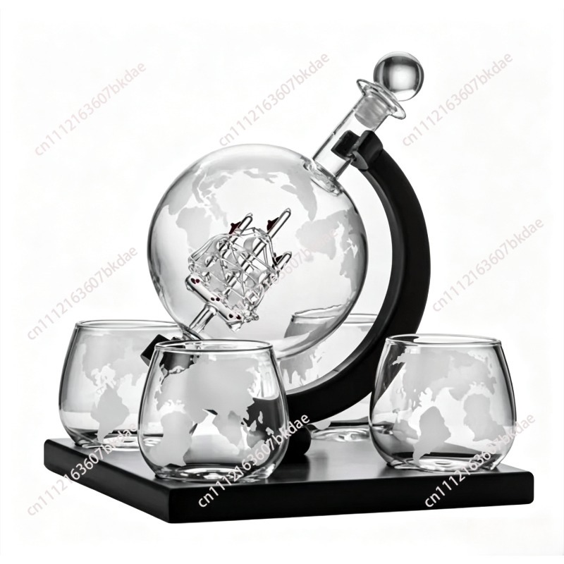 Dekoratives Globus-Weindekante – Decanter Globe Set Bewertung und Preis