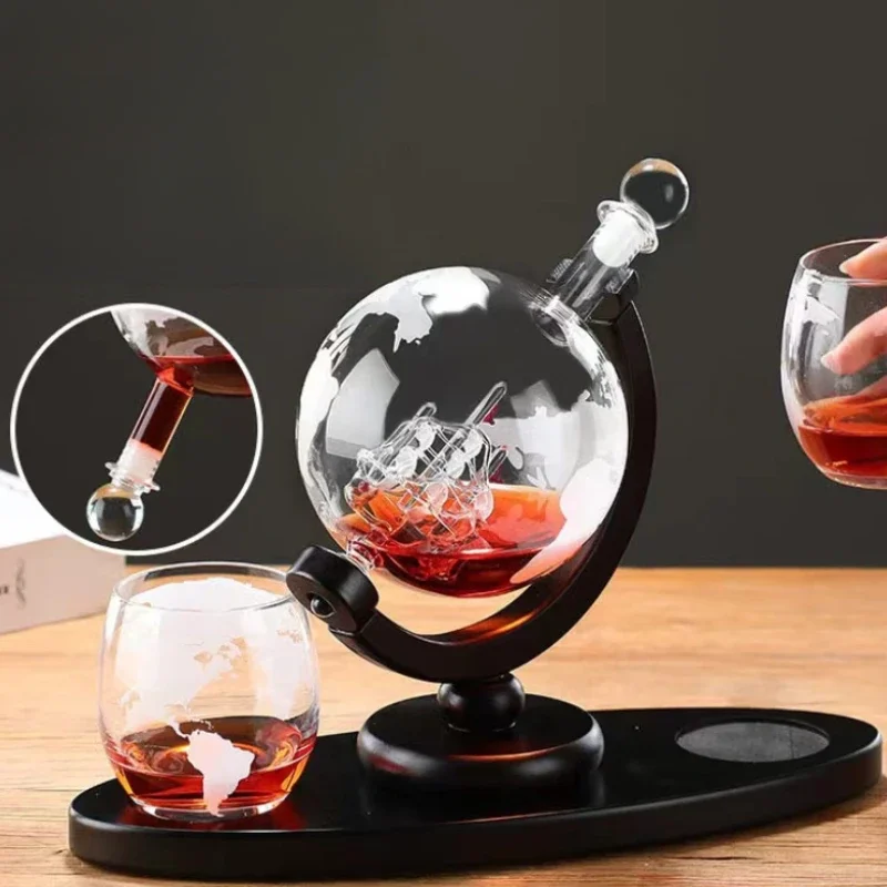 850ml Whiskey-Globus-Dekanter- – Decanter Globe Set Bewertung und Preis