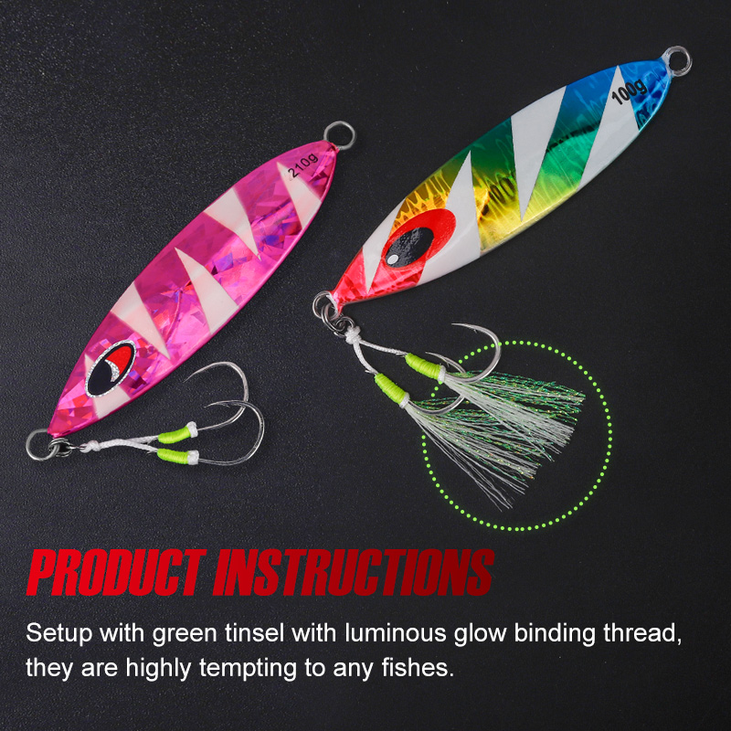 NOEBY Jighaken Angeln Slow Jig – Jigger Double Sided Bewertung und Preis