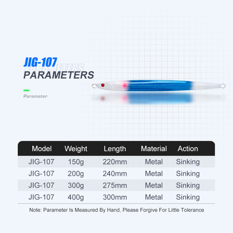 TEASER J107 150G-400G Schnell  – Jigger Double Sided Bewertung und Preis