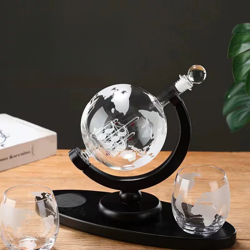 Dekoratives Weinkaraffen-Set i – Decanter Globe Set Bewertung und Preis