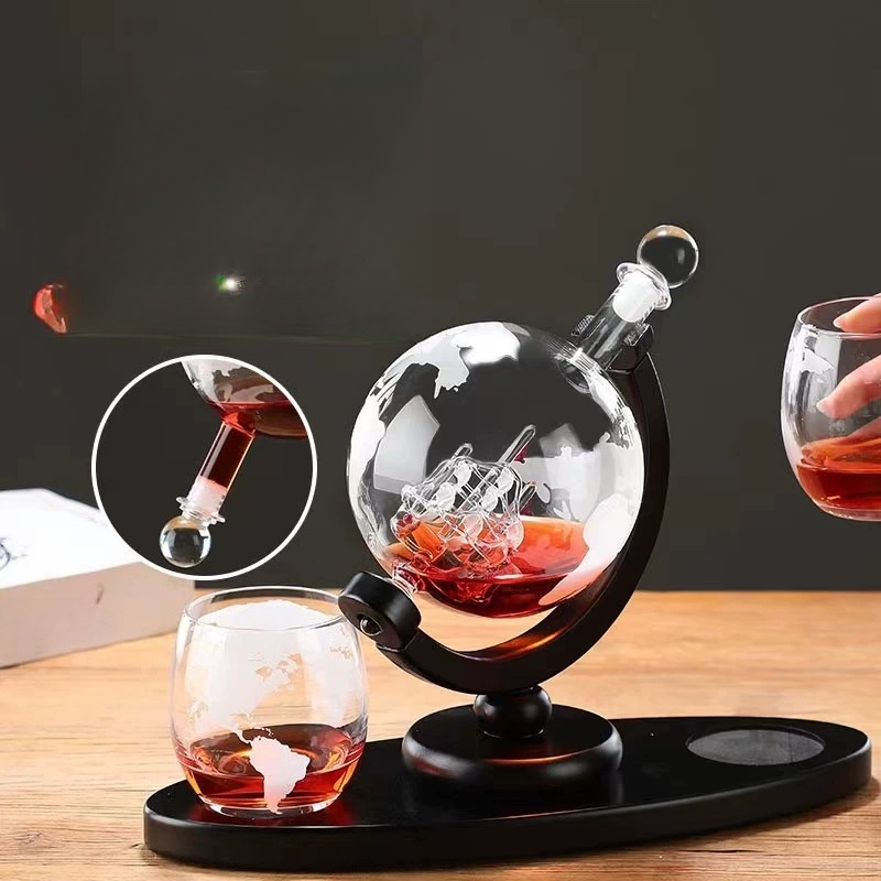 Dekoratives Weinkaraffen-Set i – Decanter Globe Set Bewertung und Preis