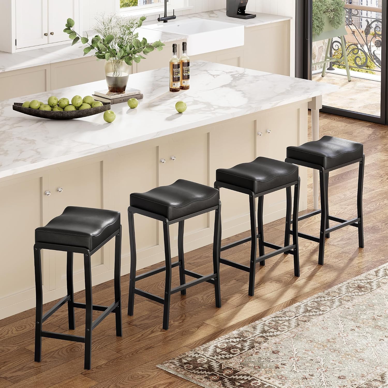 Barhocker in Thekenhöhe, Set m – Home Bar Seating Bewertung und Preis