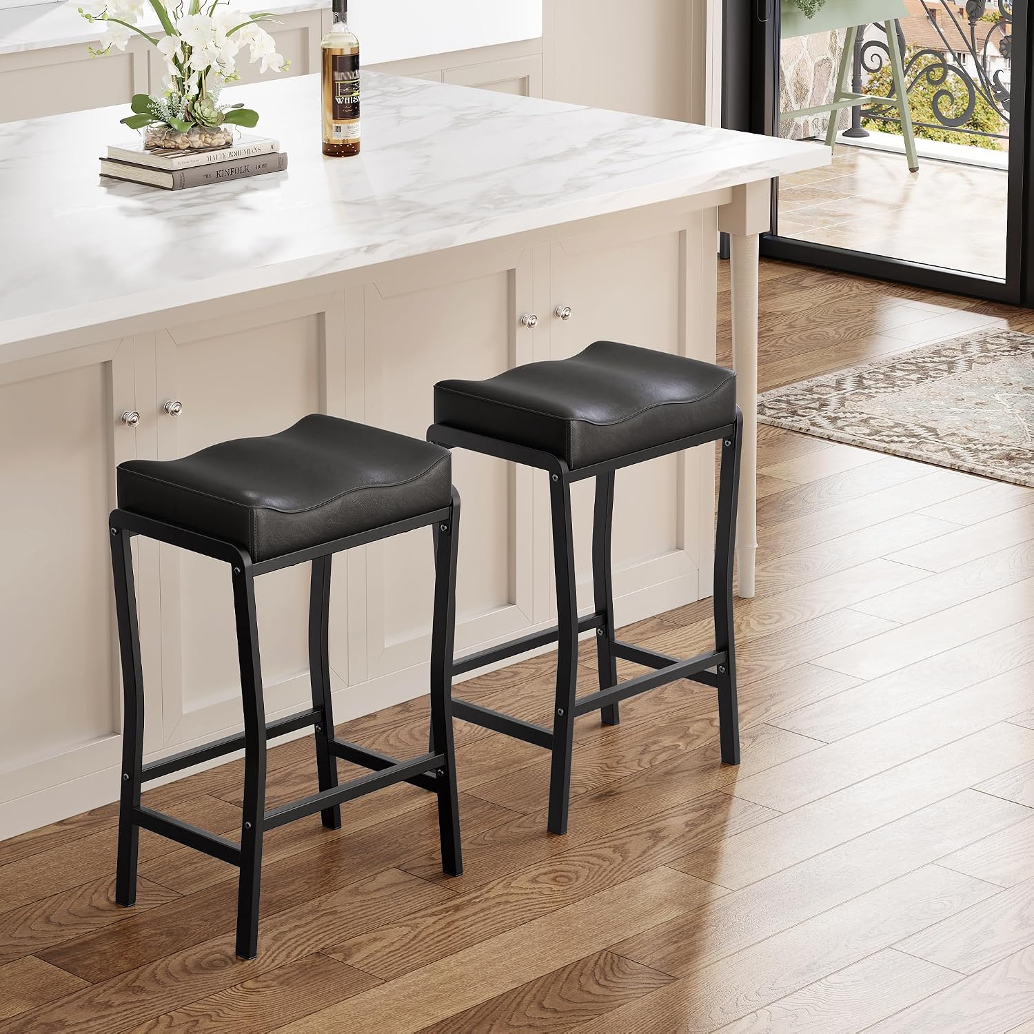 Barhocker in Thekenhöhe, Set m – Home Bar Seating Bewertung und Preis