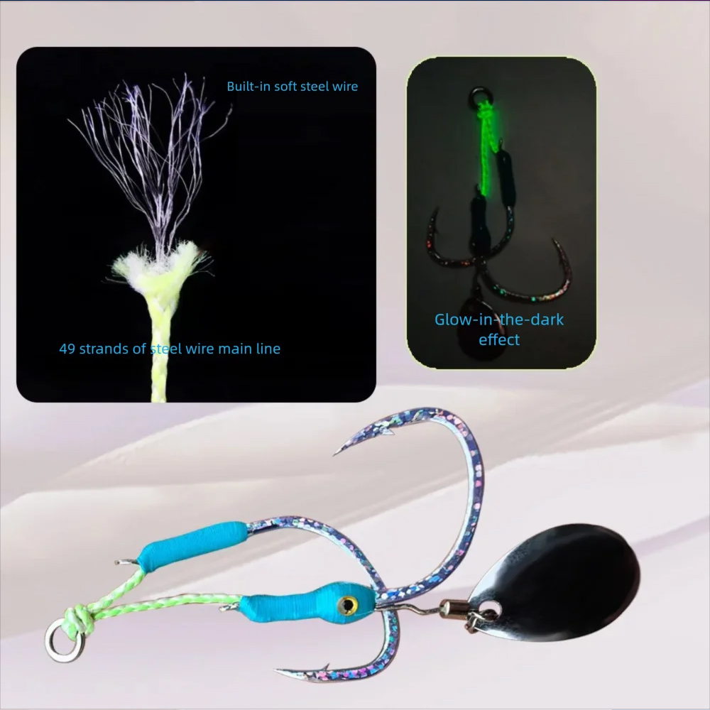 2 Paare/beutel Jigging Locken  – Jigger Double Sided Bewertung und Preis