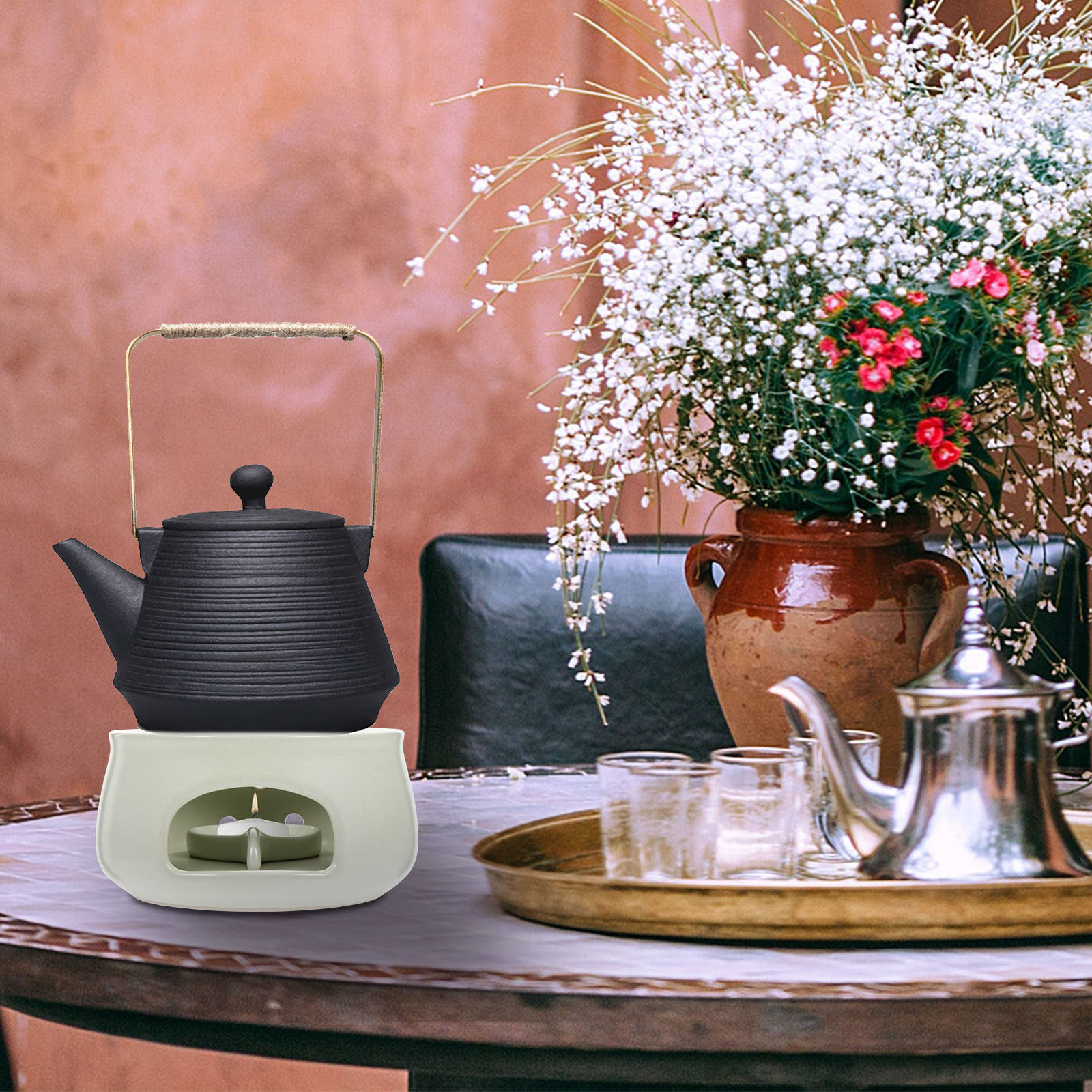 1 Stück Keramik-Teewärmer, Ker – Home Bar Stand Bewertung und Preis