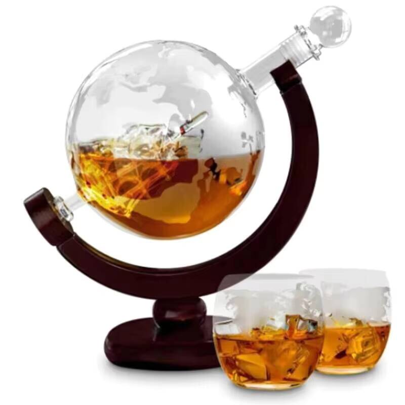 Heißer 850ML Whisky Dekanter A – Decanter Globe Set Bewertung und Preis